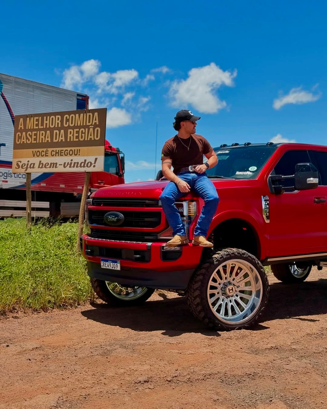 Camiseta Básica Westew em Algodão Cotton – Marrom