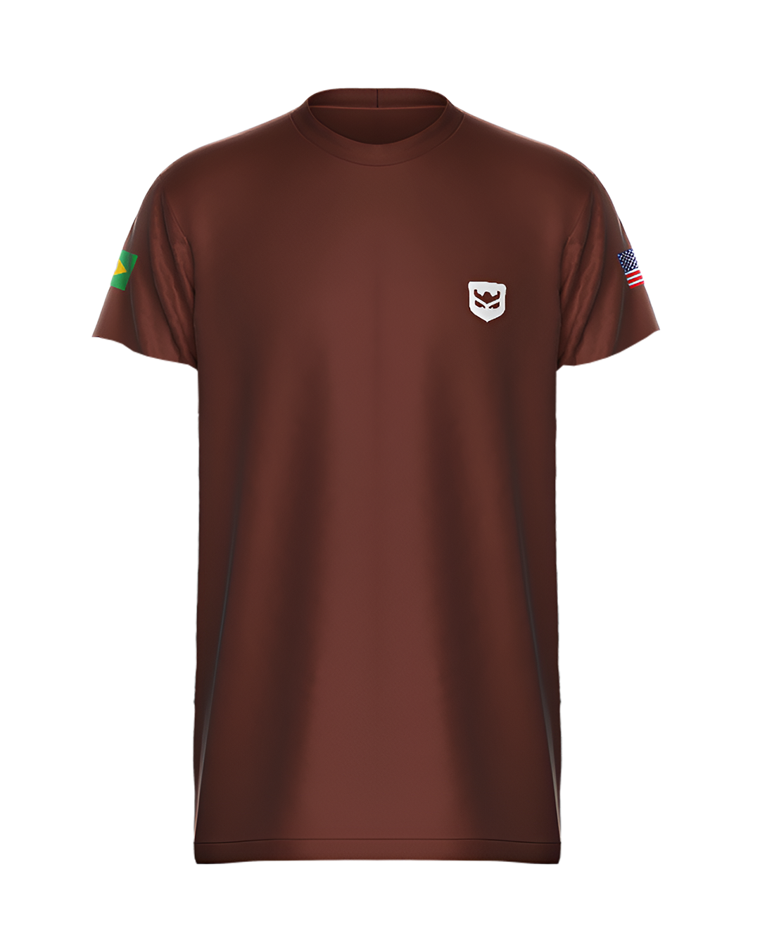 Camiseta Básica Westew em Algodão Cotton – Marrom